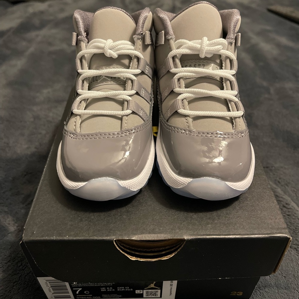 Jordan 11 Retro Cool Grey (TD) 7c